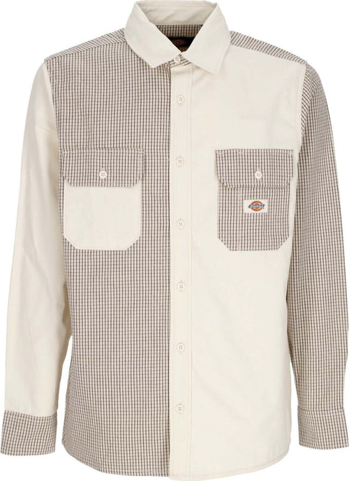 DICKIES-Camicia-Manica-Lunga-Uomo-Miltonvale-Shirt-Heritage-Outdoor-Light-da-uomo