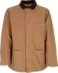 DICKIES-Giacca-Workwear-Uomo-Duck-Canvas-Chore-Coat-Stone-Washed-Brown-Duck-da-uomo