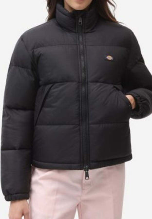 DICKIES-Giubbotto-ALATNA-JACKET-BLACK-da-donna