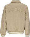 DICKIES-Giubbotto-College-Uomo-Vale-Varsity-Bomber-Jacket-Khaki-da-uomo