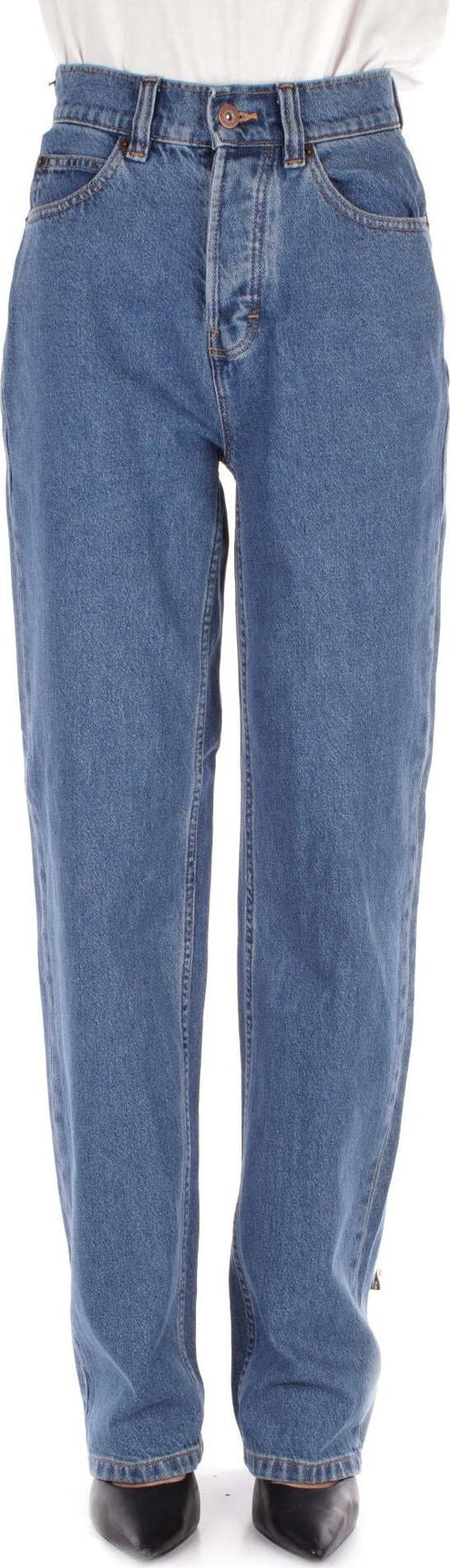 DICKIES-Jeans-Denim-chiaro-da-donna