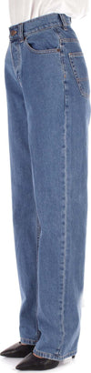 DICKIES-Jeans-Denim-chiaro-da-donna
