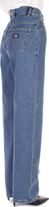 DICKIES-Jeans-Denim-chiaro-da-donna
