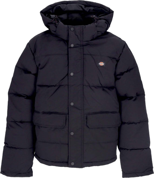 DICKIES-Piumino-Uomo-Glacier-View-Puffer-Black-da-uomo