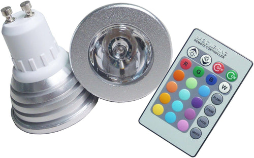 DICROICA GU10 230V. RGB