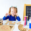 Dida - Domino Numeri E Quantità 55 Pz - In Legno Per Bambini Gioco Da Tavolo