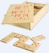 Dida - Domino Numeri E Quantità 55 Pz - In Legno Per Bambini Gioco Da Tavolo