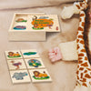 Dida - Memory Legno Animali Della Foresta - Gioco Per Bambini 2+