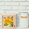 Dida - Memory Legno Fattoria degli Animali - Memory Gioco per Bambini a partire dai 2 anni un Gioco Educativo che permette di Sviluppare la Memoria la Concentrazione e l’Associazione Gioco da Tavolo 20 Grandi Tessere Decorate In Scatola di Legno