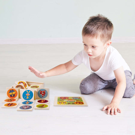 Dida - Memory Legno Il Bosco - Gioco Per Bambini 2+
