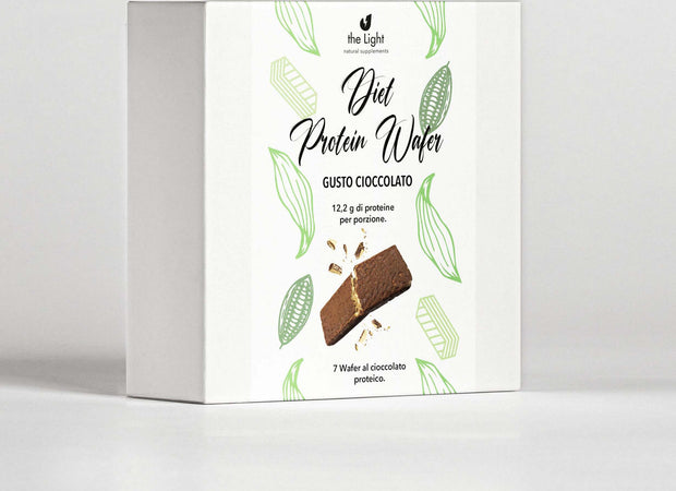 Diet Protein Wafer Proteici Confezione 7Pz. Wafer Dietetici Ricoperti Di Cioccolato Barrette Per Dieta Chetogenica Ad Alto Contenuto Di Proteine E Fibre Alimentari e cura della casa/Pasticceria e prodotti da forno/Biscotti/Wafer The Light Nutrition - Milano, Commerciovirtuoso.it