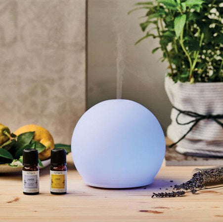 Diffusore-ad-ultrasuoni-in-vetro-SPHERA-serbatoio-100-ml-Nasoterapia