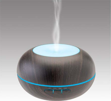 Diffusore-aromi-Bimar-DA25-Con-luci-cromatiche-e-Timer-Legno-scuro