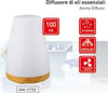 Diffusore Aromi Oli Essenziali 100 Ml Aromaterapia Profumatore Di Ambiente Casa Casa e cucina/Decorazioni per interni/Profumazione ambiente/Bruciatori per oli essenziali Trade Shop italia - Napoli, Commerciovirtuoso.it