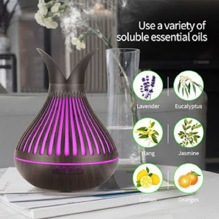 Diffusore Aromi Umidificatore Ultrasuoni 500ml 8w Aromaterapia Elettrico Tx-8359 Salute e cura della persona/Benessere/Terapie alternative/Aromaterapia/Diffusori di oli essenziali Trade Shop italia - Napoli, Commerciovirtuoso.it