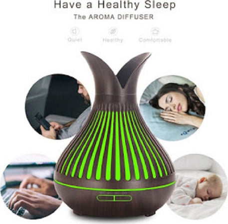 Diffusore Aromi Umidificatore Ultrasuoni 500ml 8w Aromaterapia Elettrico Tx-8359 Salute e cura della persona/Benessere/Terapie alternative/Aromaterapia/Diffusori di oli essenziali Trade Shop italia - Napoli, Commerciovirtuoso.it