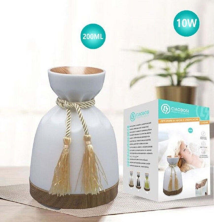 Diffusore Aromi Umidificatore Ultrasuoni Serbatoio 200ml 10w Aromaterapia Tx-8364 Salute e cura della persona/Benessere/Terapie alternative/Aromaterapia/Diffusori di oli essenziali Trade Shop italia - Napoli, Commerciovirtuoso.it