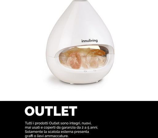 Diffusore D'aroma 2in1 Con Sale Rilassante, Innoliving Inn-775 Casa e cucina/Decorazioni per interni/Profumazione ambiente/Diffusori di oli essenziali Innoliving - Ancona, Commerciovirtuoso.it