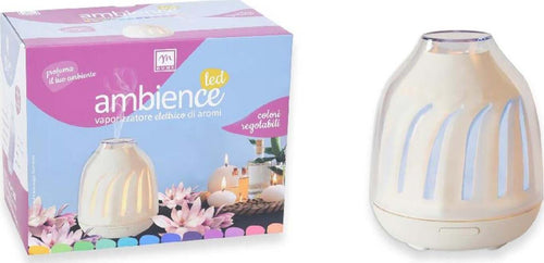 DIFFUSORE ELETTRICO DI FRAGRANZA AROMI OLI ESSENZIALI CON LED RGB PER AMBIENTI