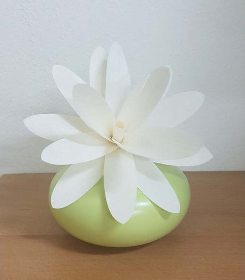 Diffusore Fiori Loto Gelsomino Vaso Canne Di Salice Profumo Ambiente Ceramica Casa e cucina/Decorazioni per interni/Profumazione ambiente/Bruciatori per oli essenziali Trade Shop italia - Napoli, Commerciovirtuoso.it