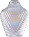 Diffusore-In-Vetro-Soffiato-Trasparente-Iridato-Decoro-In-Rilievo