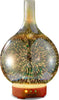 Diffusore Oli Vetro Cromoterapia Aromaterapia Umidificatore 3d Ultrasuoni Timer Diffusore Ambiente Trade Shop italia - Napoli, Commerciovirtuoso.it