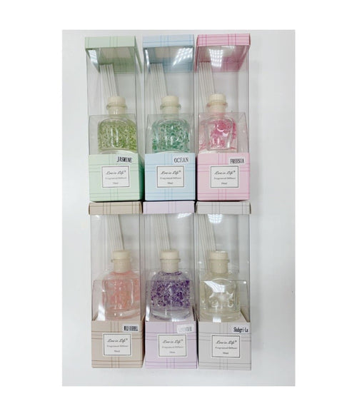Diffusore Profumatore D'ambienti Boccetta Bastoncino 50 Ml Varie Fragranze 59684