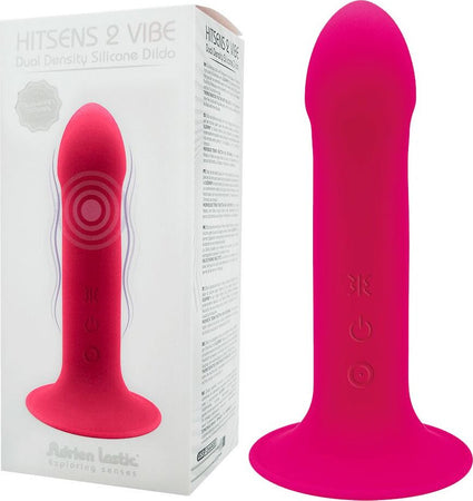Dildo a Doppia Densità con Pelle Silicone Premium 10 modalità di vibrazione e Imbottitura Silexpan con Motore Integrato Hitsens 2 Vibe Pink 17.2 cm Salute e cura della persona/Erotismo e contraccezione/Sex toys/Vibratori/Vibratori G-Spot Kondorama - Martinsicuro, Commerciovirtuoso.it