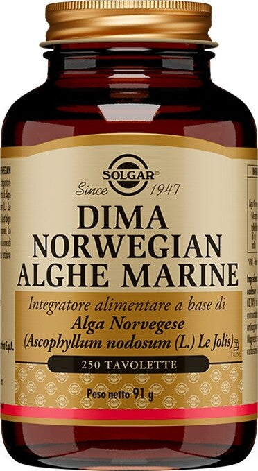 DIMA-NORWEGIAN-ALGHE-MARINE-integratore-alimentare-250-tavolette-Solgar