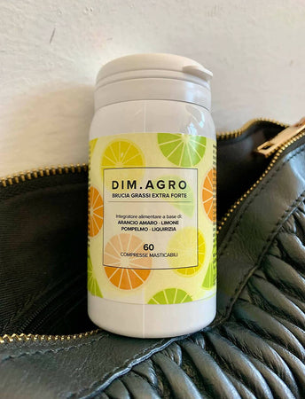Dim.agro Integratore Dimagrante Naturale - Brucia Grassi E Stimola Il Metabolismo - Arancio Amaro, Limone, Pompelmo E Liquirizia - 60 Compresse Masticabili Salute e cura della persona/Alimentazione e nutrizione/Integratori per lo sport/Bruciatori di grasso Beauty Fashion Store - Palermo, Commerciovirtuoso.it