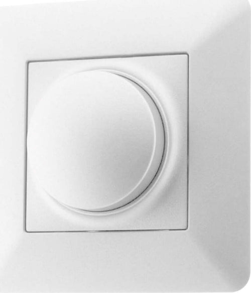 Dimmer a Parete Rotativo Bianco con Compatibilità LED 4W - 150W - Artezo