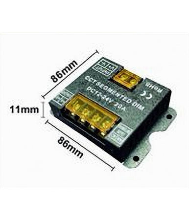 Dimmer Driver Cct Per Strisce Led Controller Telecomando Rf Dc 12-24v Rf-86-cct
