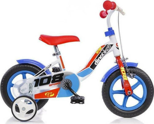 Dino Bikes Bicicletta Bambino Bambina 10 Pollici Rotelle Incluse + 2/4 Anni Bici Da Bimbo Bimba Giochi e giocattoli/Sport e giochi all'aperto/Biciclette e tricicli/Bici per bambini Mondo Bimbo - Bagnara Calabra, Commerciovirtuoso.it