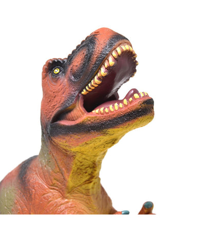 Dinosauro T Rex Gigante Grandezza 47cm In Gomma Dinosauri Giocattolo Bambini