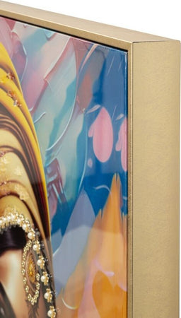 Dipinto-Su-Tela-C/Cornice-Samira--A--Cm-72X4,5X102
