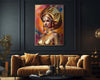 Dipinto-Su-Tela-C/Cornice-Samira--B--Cm-72X4,5X102