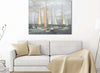 Dipinto Su Tela Gold Boat Cm 100X2,8X80 Casa e cucina/Decorazioni per interni/Arte/Dipinti Led Mall Home - Napoli, Commerciovirtuoso.it