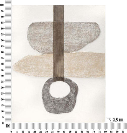 Dipinto-Su-Tela-Stony--A--Cm-80X2,8X100