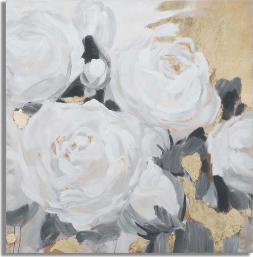 Dipinto Su Tela White Flower -A- Cm 90X3,7X90 Casa e cucina/Decorazioni per interni/Arte/Dipinti Led Mall Home - Napoli, Commerciovirtuoso.it