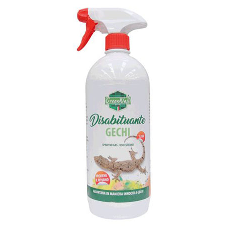 Disabituante per gechi e lucertole "Green Wall" barriera repellente naturale 1 Lt
