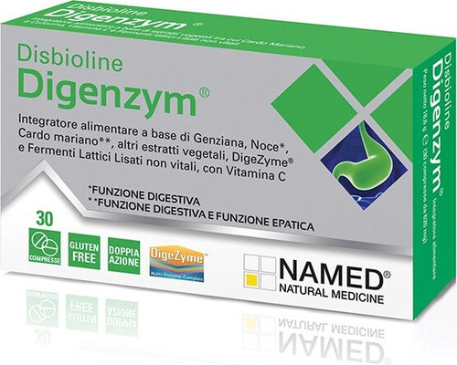Disbioline-Digenzym®-integratore-alimentare-30-compresse-Named