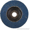 Disco a lamelle in zirconio per l'utilizzo con smerigliatrici angolari nuovo prodotto silverline