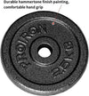 Disco-Bilanciere-Manubri-Piastre-In-Ghisa-Peso-Dischi-Fitness-Da-2,5kg-Foro-25mm