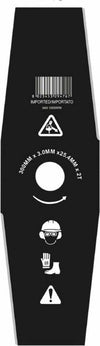 Disco decespugliatore a 2 denti diametro 300