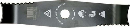 Disco per decespugliatore a 2 denti mulching per arbusti