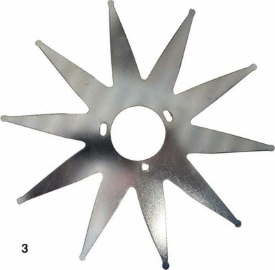 Disco decespugliatore a stella - per reciprocatore 90040