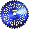Disco-Decespugliatore-Lama-Acciaio-Per-Legno-255mm-X-36t-Con-Fori-Raffreddamento
