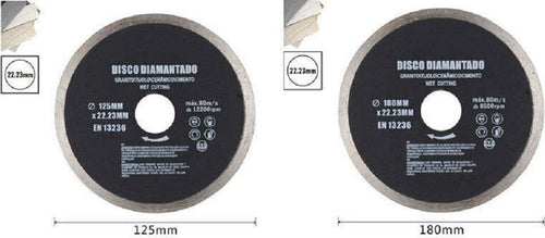 Disco Diamantato Corona Continua 125 - 180 Mm Piastrelle Ceramica Porcellana Casa, arredamento e bricolage > Bricolage e fai da te > Elettroutensili > Smerigliatrici Trade Shop italia - Napoli, Commerciovirtuoso.it