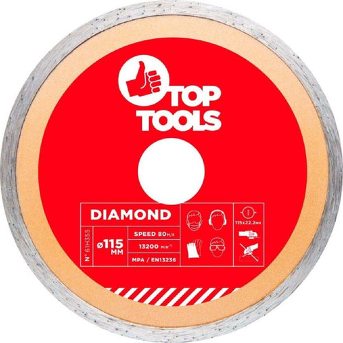 Disco diamantato per taglio di ceramica e piastrelle con corona continua Fai da te/Utensili elettrici e a mano/Accessori per utensili elettrici/Lame/Dischi diamantati La Zappa - Altamura, Commerciovirtuoso.it