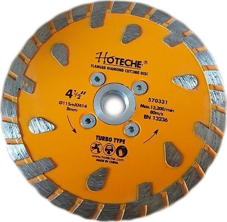 Disco Diamantato Segmentato Cemento Ø11,5cm Ø115xm14 8mm Smerigliatrice 570331 Casa, arredamento e bricolage > Bricolage e fai da te > Elettroutensili > Smerigliatrici Trade Shop italia - Napoli, Commerciovirtuoso.it